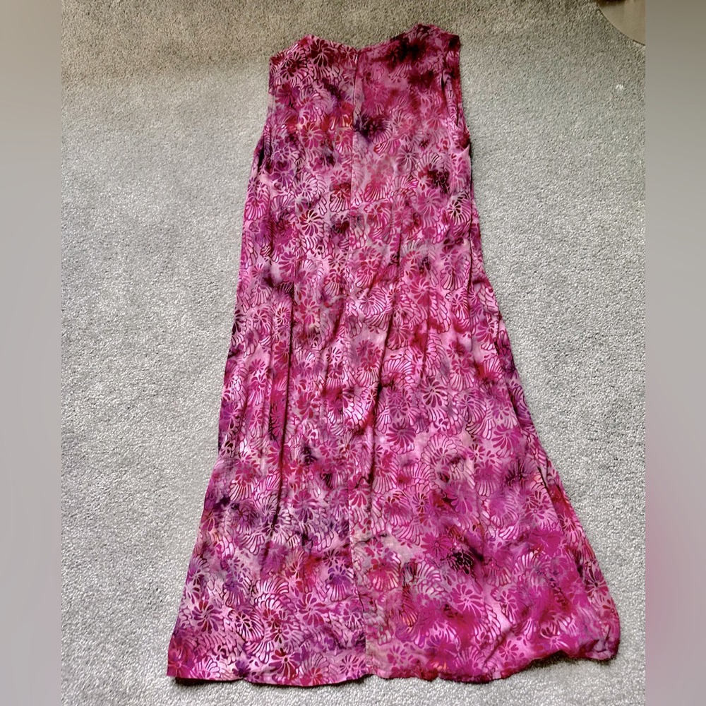 Pink Flowered Light-Weight Sundress.
